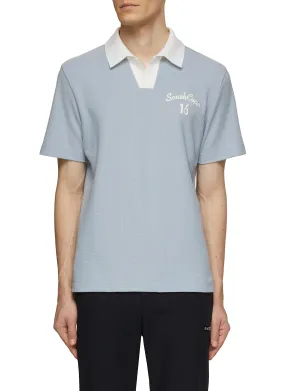 -----------SOUTHCAPE  ---- ------------ ----Logo Embroidered Polo Shirt --