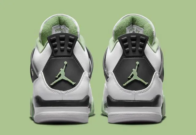 2023 wmns nike air jordan 4 retro seafoam 10-12 white oil green