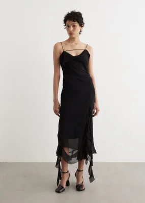 Acne Studios -  Delouise Chiffon Dress - Dress