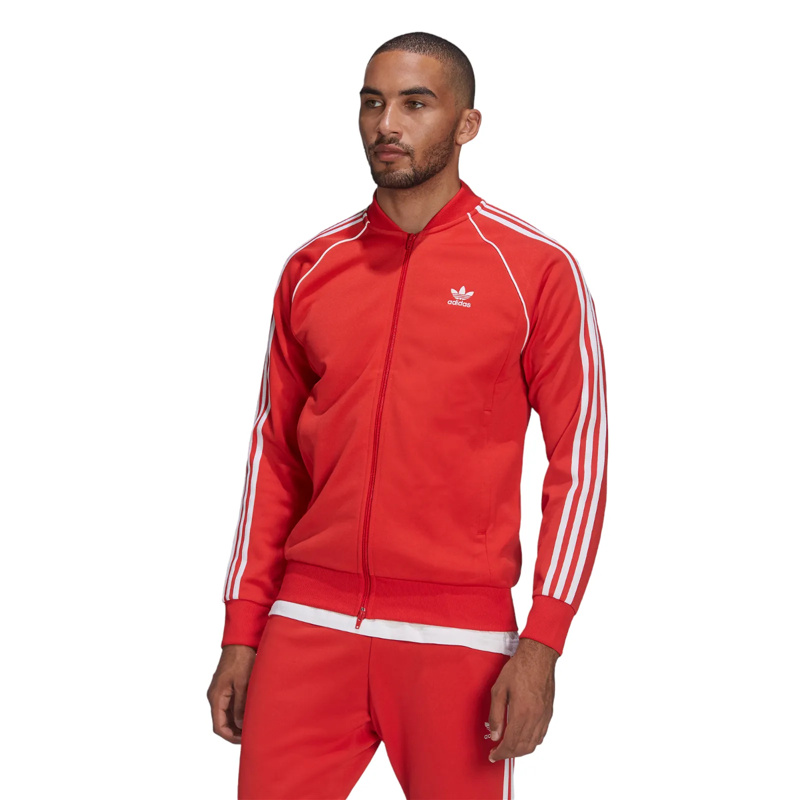 adidas Originals Adicolor Classics SST Superstar Track Jacket -  Vivid Red