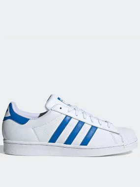 adidas Originals Mens Superstar Trainers - White/Blue