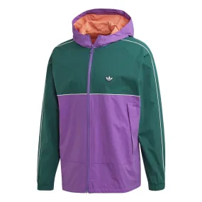 adidas Originals Samstag Shell Jacket - Active Purple/Green