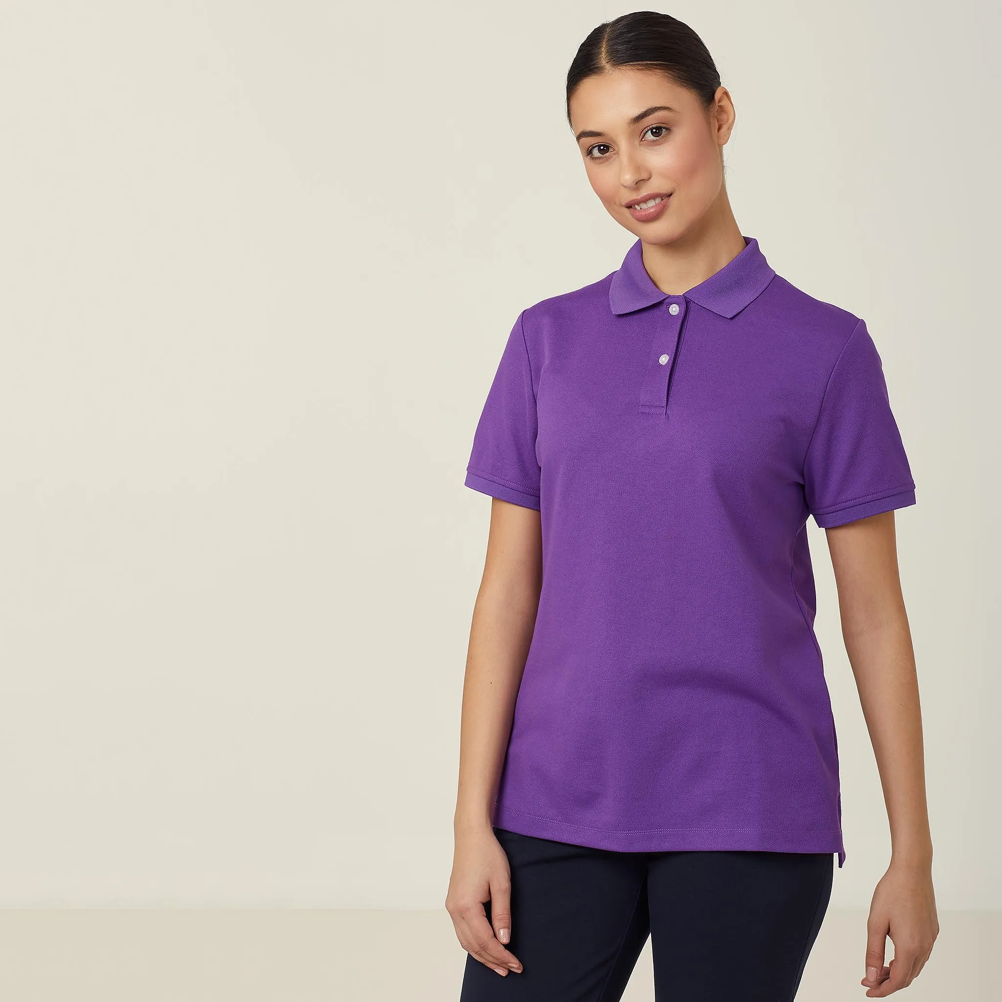 Antibacterial Polyface Short Sleeve Polo