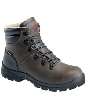 Avenger Men's 8625 Builder Mid 6" Lace-Up Waterproof Work Boot - Soft Toe