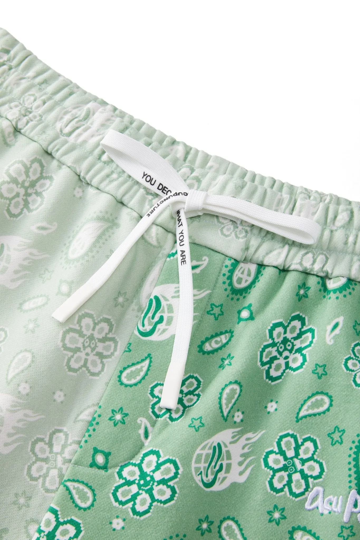 BANDANA SHORTS GREEN