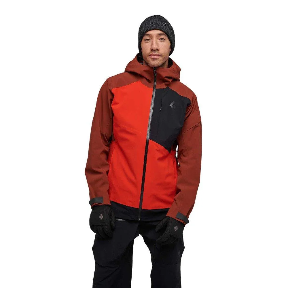 Black Diamond Equipment Men's Recon Stretch Ski Shell Jacket - Red | George Fisher