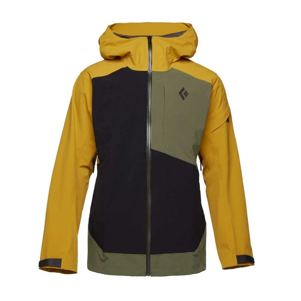 Black Diamond Equipment Men's Recon Stretch Ski Shell Jacket - Yellow | George Fisher