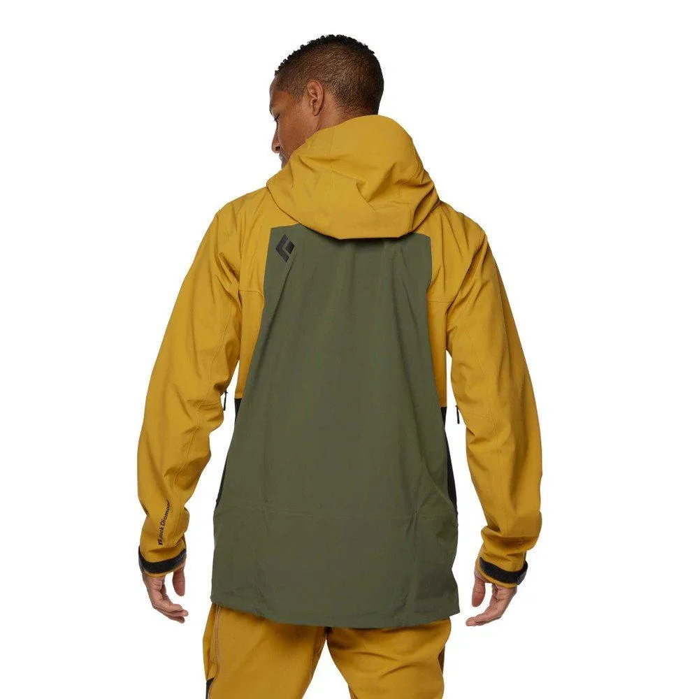 Black Diamond Equipment Men's Recon Stretch Ski Shell Jacket - Yellow | George Fisher