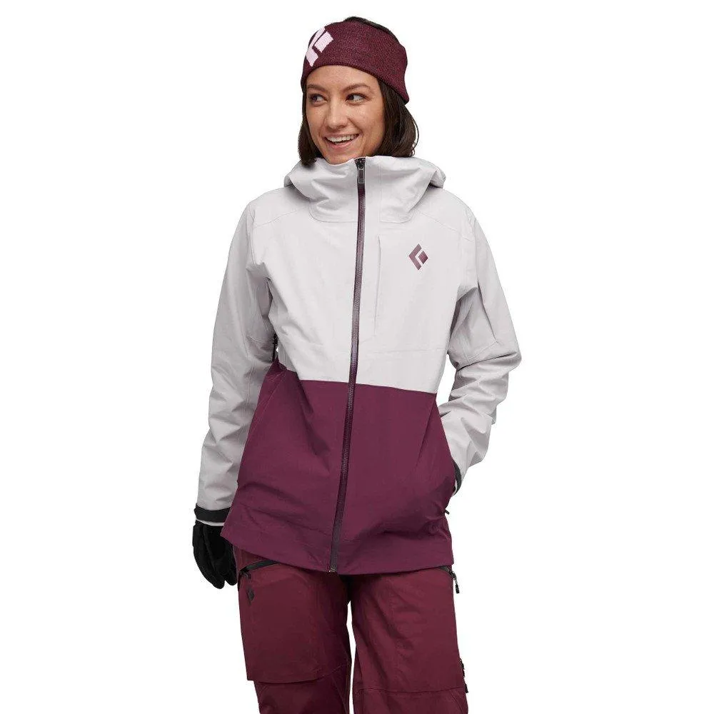 Black Diamond Equipment Women's Recon Stretch Ski Shell Jacket - Purple | George Fisher