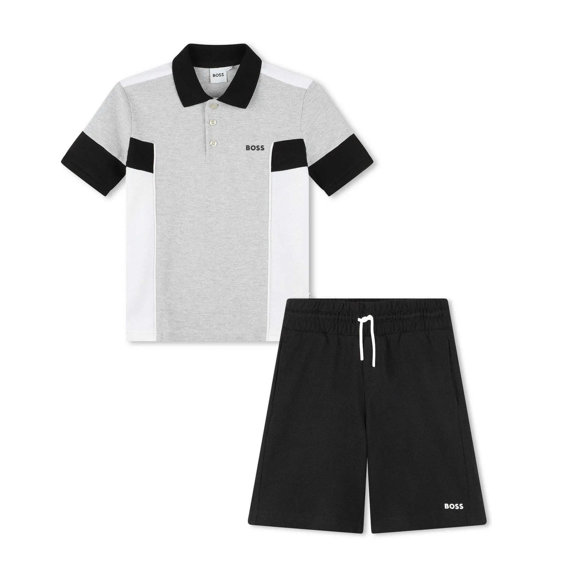 Boss Polo Shrt Set Jn42