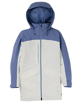 Burton Women's Prowess 2.0 2L Snow Jacket - Slate Blue/Stout White