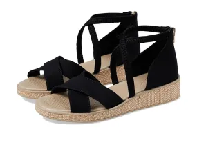 Bzees Bali Sand Strappy Wedge Sandals Women's