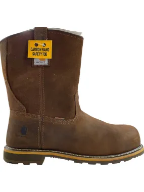 Carhartt Men's Classic Welt 10 Inch Waterproof Pull On Boot - Nano Composite Toe