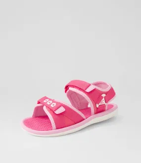 CLARKS Fern Jnr Pink Light Raspberry Sandals