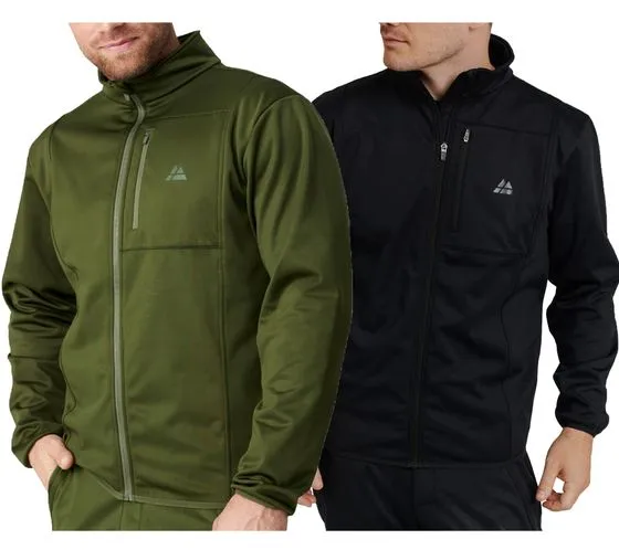 DANISH ENDURANCE sustainable men s softshell jacket Oeko-Tex certified 156000 black or green