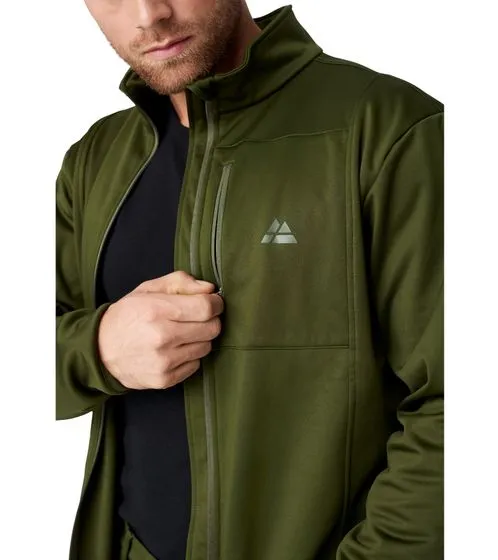 DANISH ENDURANCE sustainable men s softshell jacket Oeko-Tex certified 156000 black or green