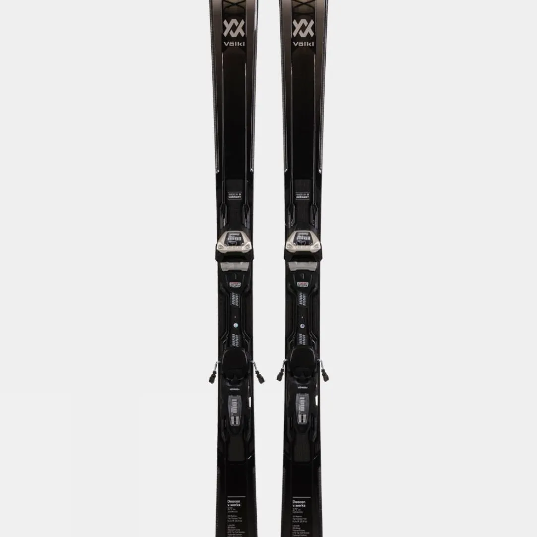 Deacon V.Werks Skis With Lowride XL 13 FR V-Werks GW Bindings