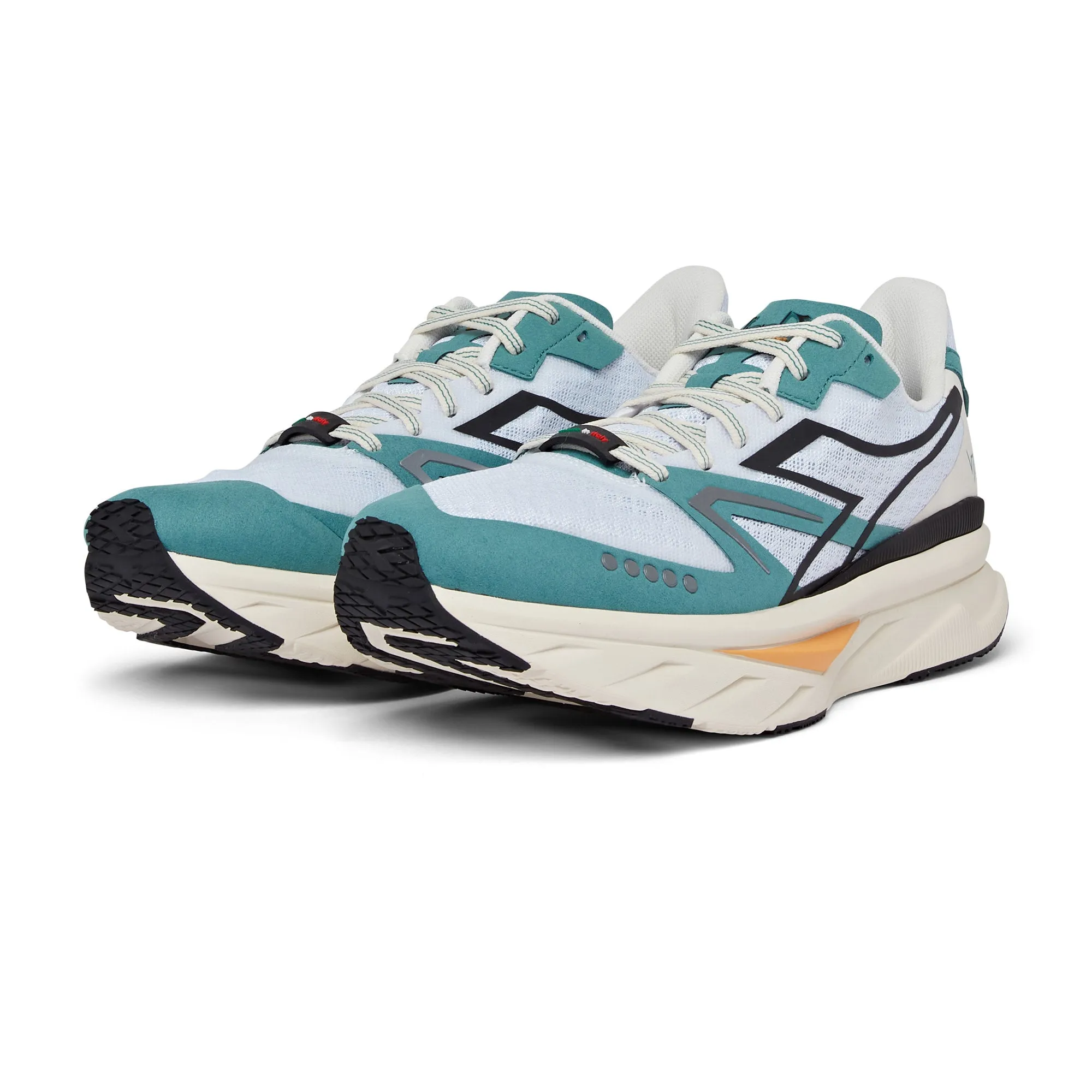 Diadora ATOMO V7000-2 Running Trainers (WHITE/BRITTANY BLUE)