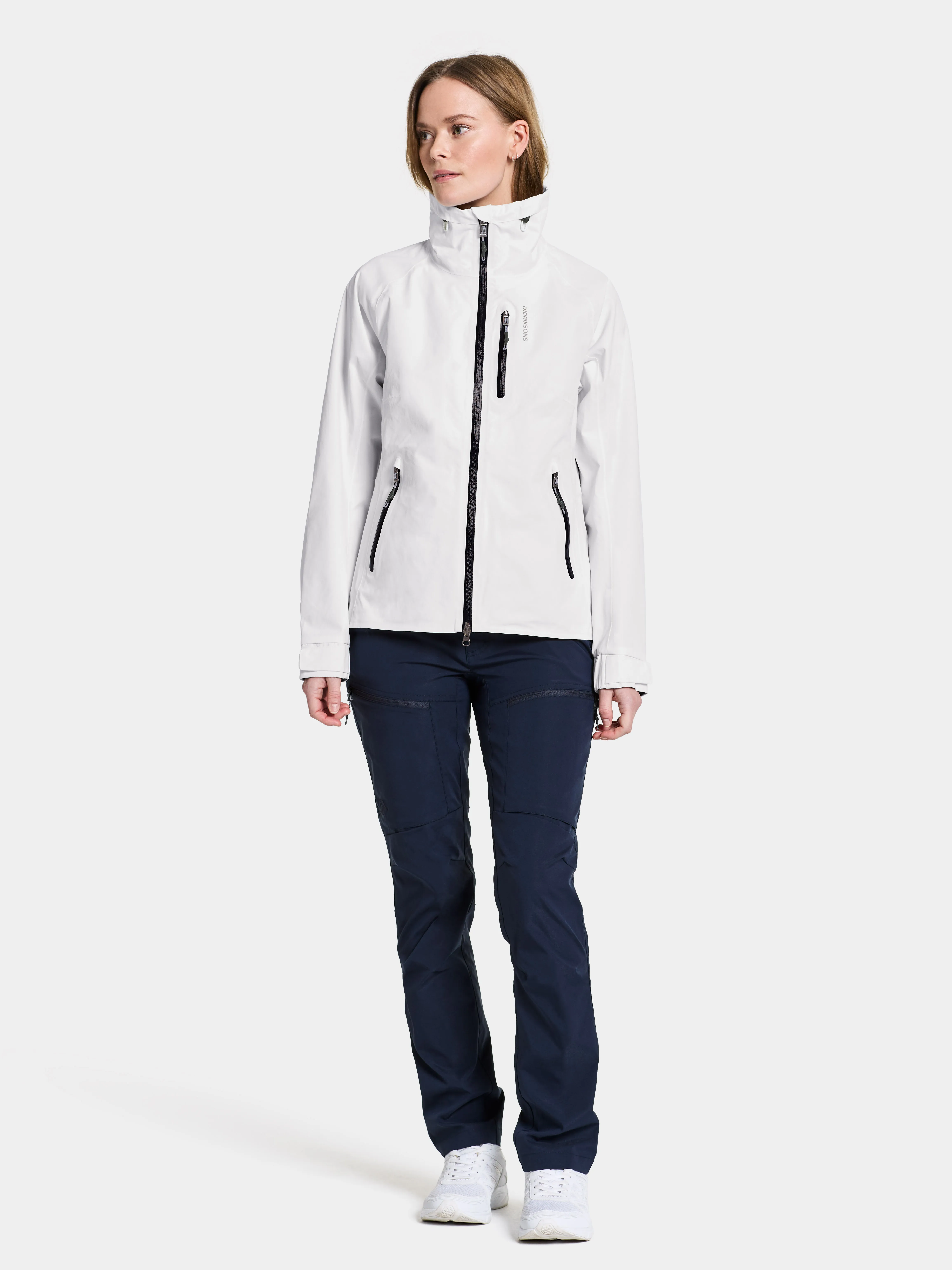 Didriksons Women's Njord Jacket Snow White | Buy Didriksons Women's Njord Jacket Snow White here | Outnorth