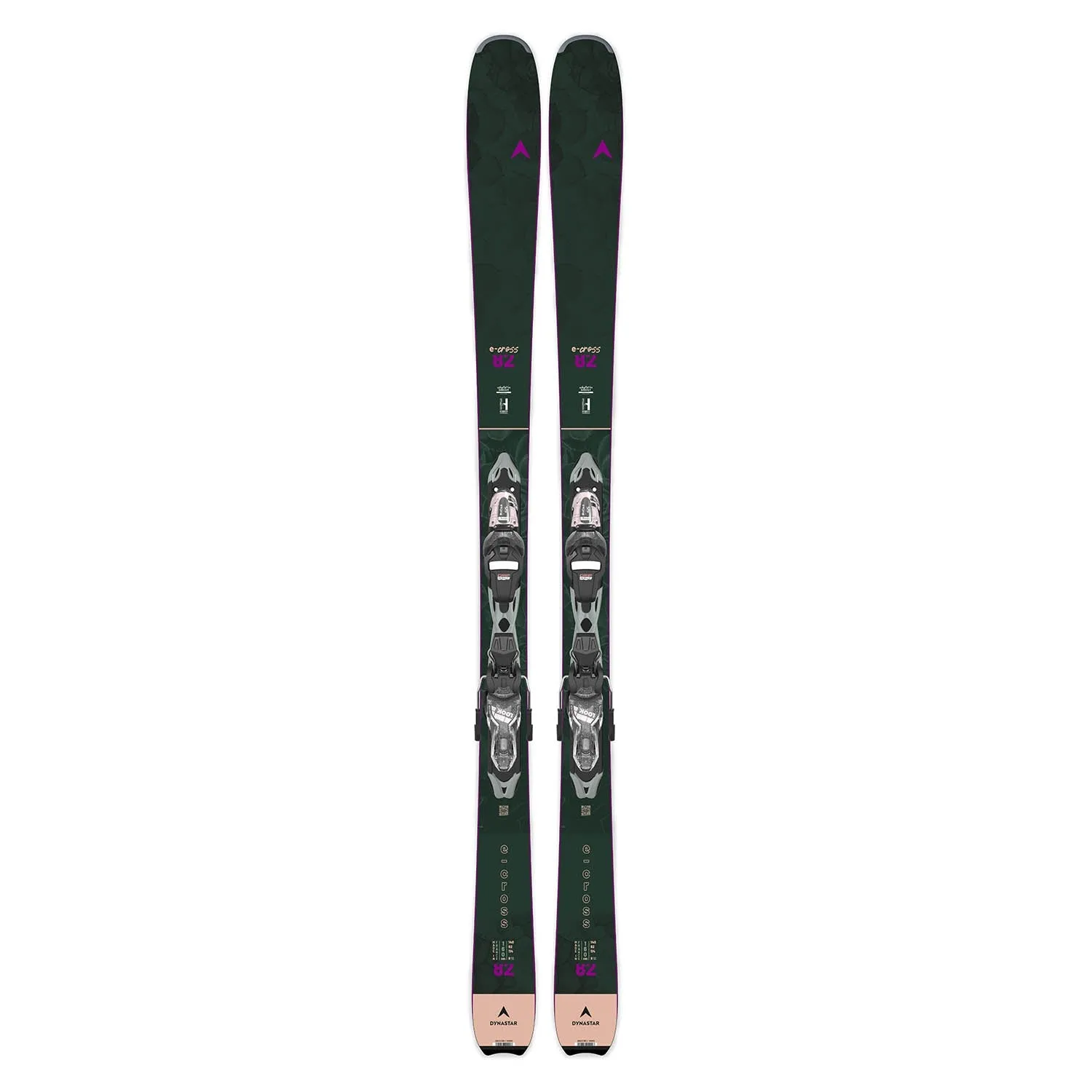 Dynastar E-Cross 82 Skis & XP11 Bindings 2024