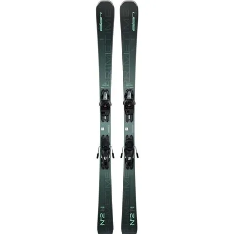 Elan Women's Primetime No 2 Black PS EL 9.0 System Skis