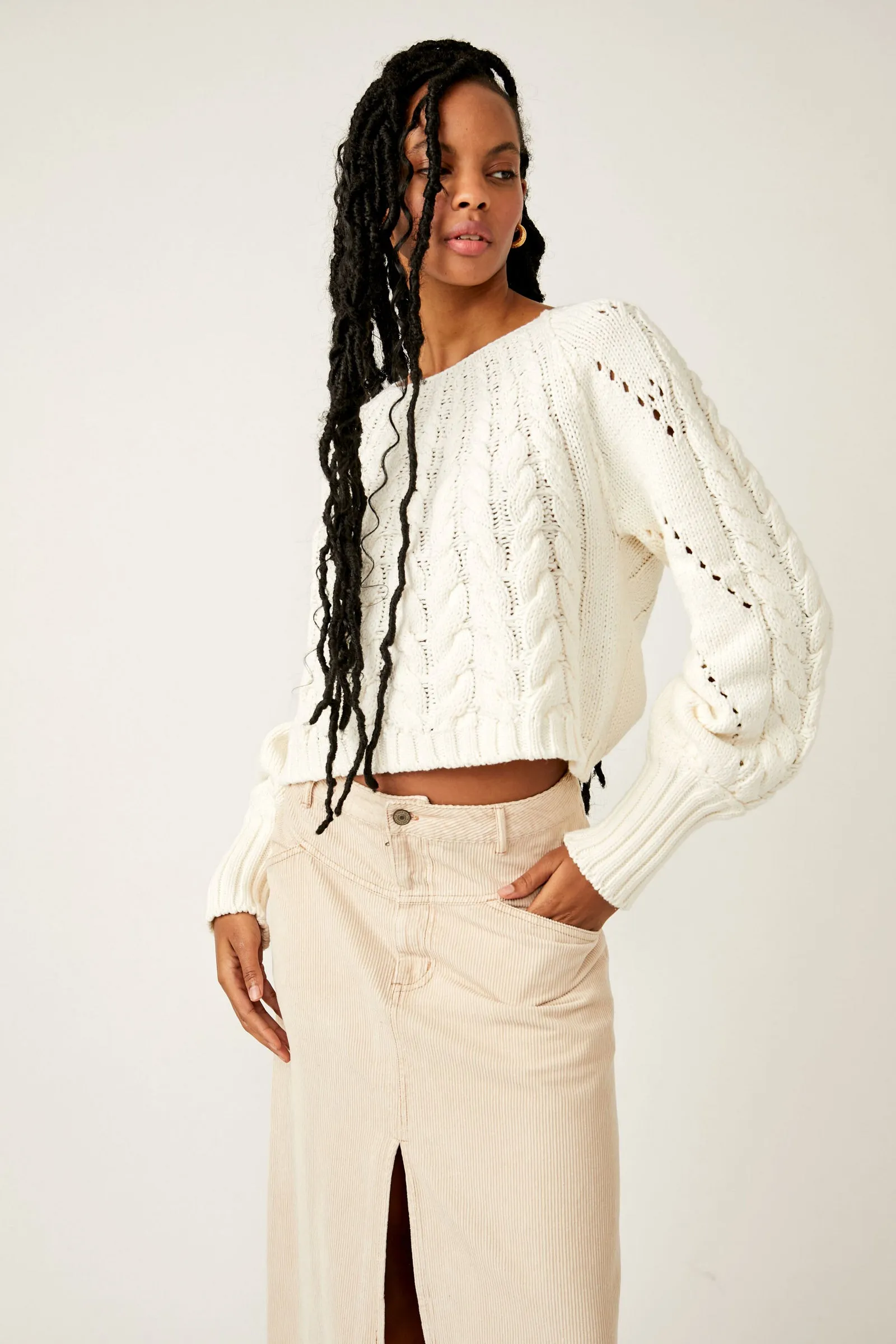 Free People Sandre Pullover