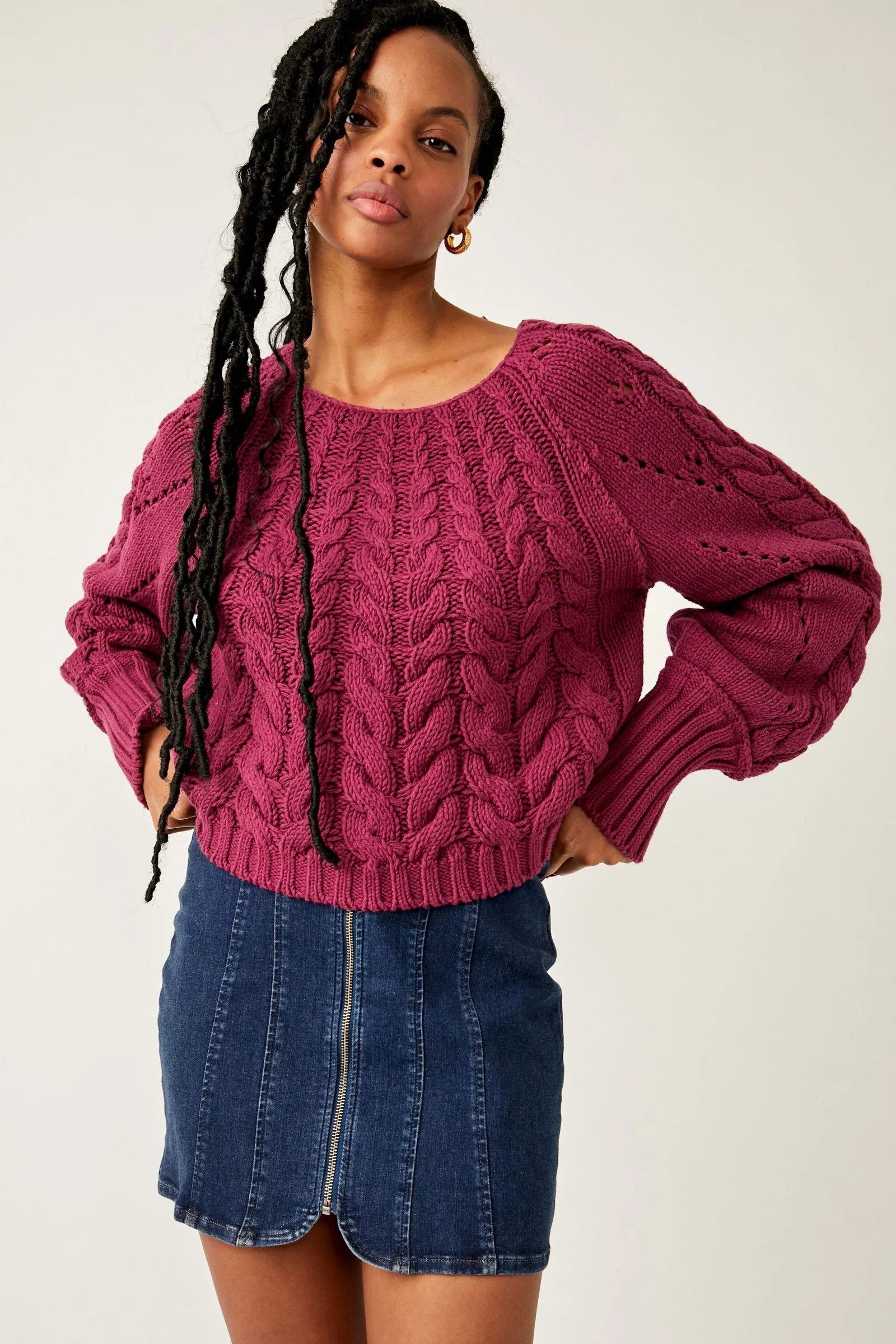 Free People Sandre Pullover