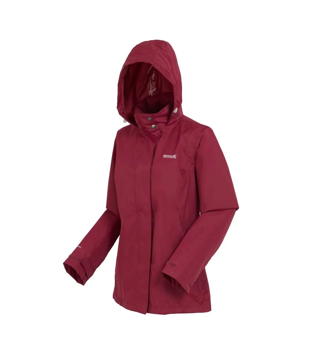 Great outdoors womens/ladies daysha waterproof shell jacket rumba red Regatta