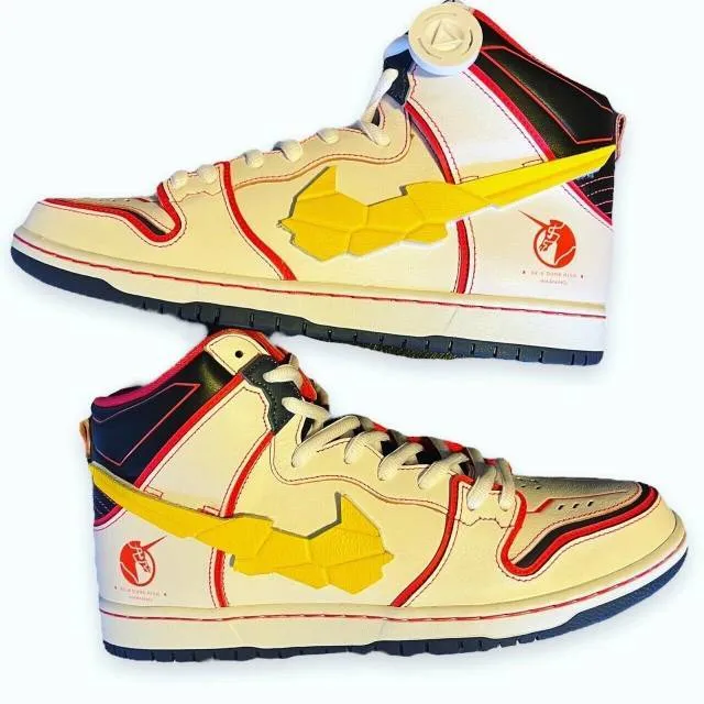 Gundam x Nike SB Dunk High Unicorn