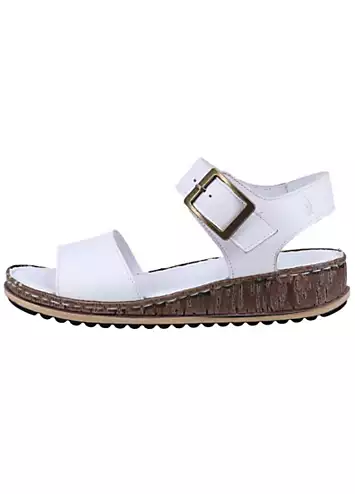 Hush Puppies Ladies White Ellie Sandals | Grattan