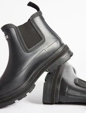 Hybrid ankle rain boot for unbeatable style