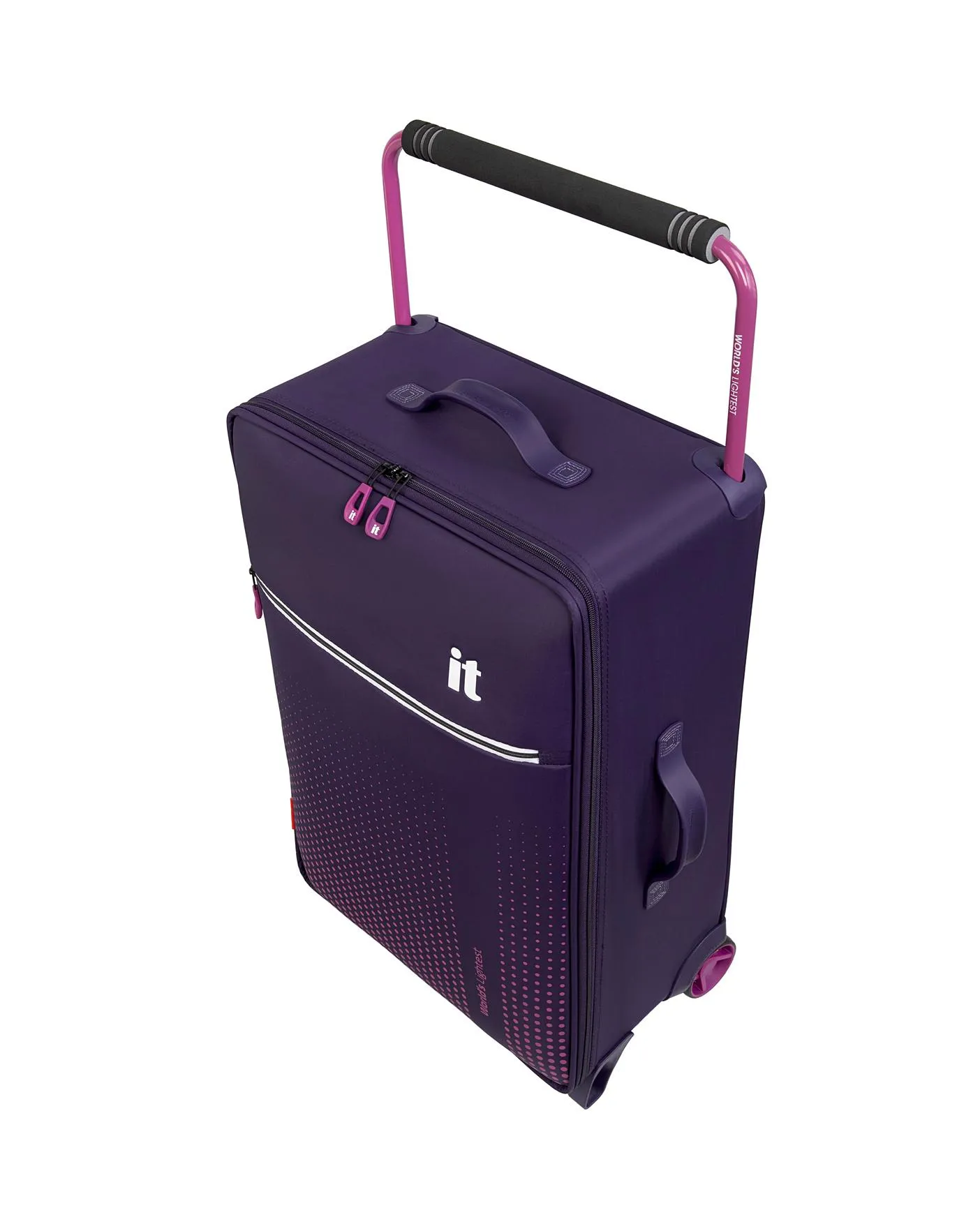 IT Luggage World's Lightest Vitalize Gothic Grape Suitcase Range