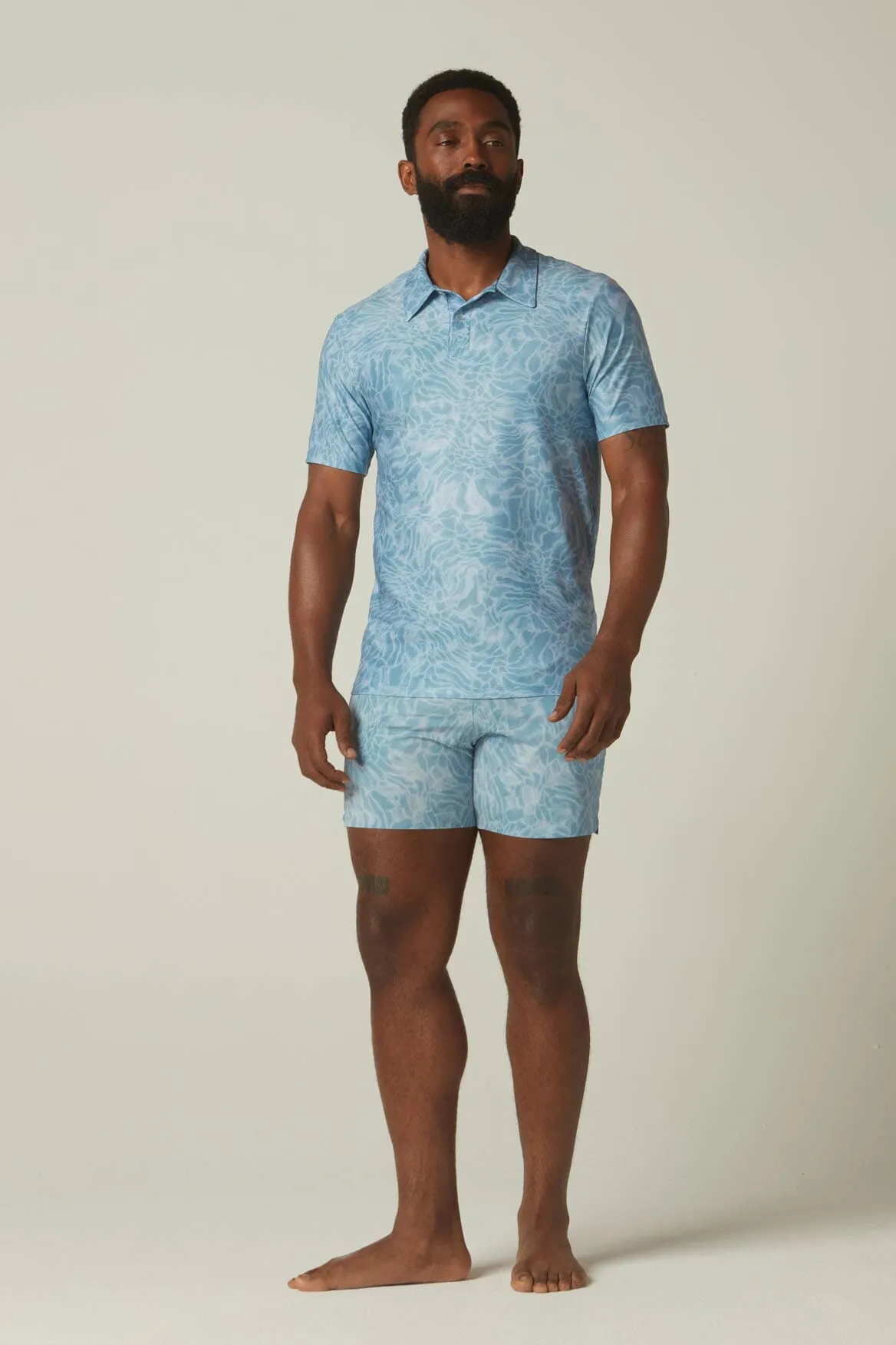 Jaxon Polo Poolside Blue Mist