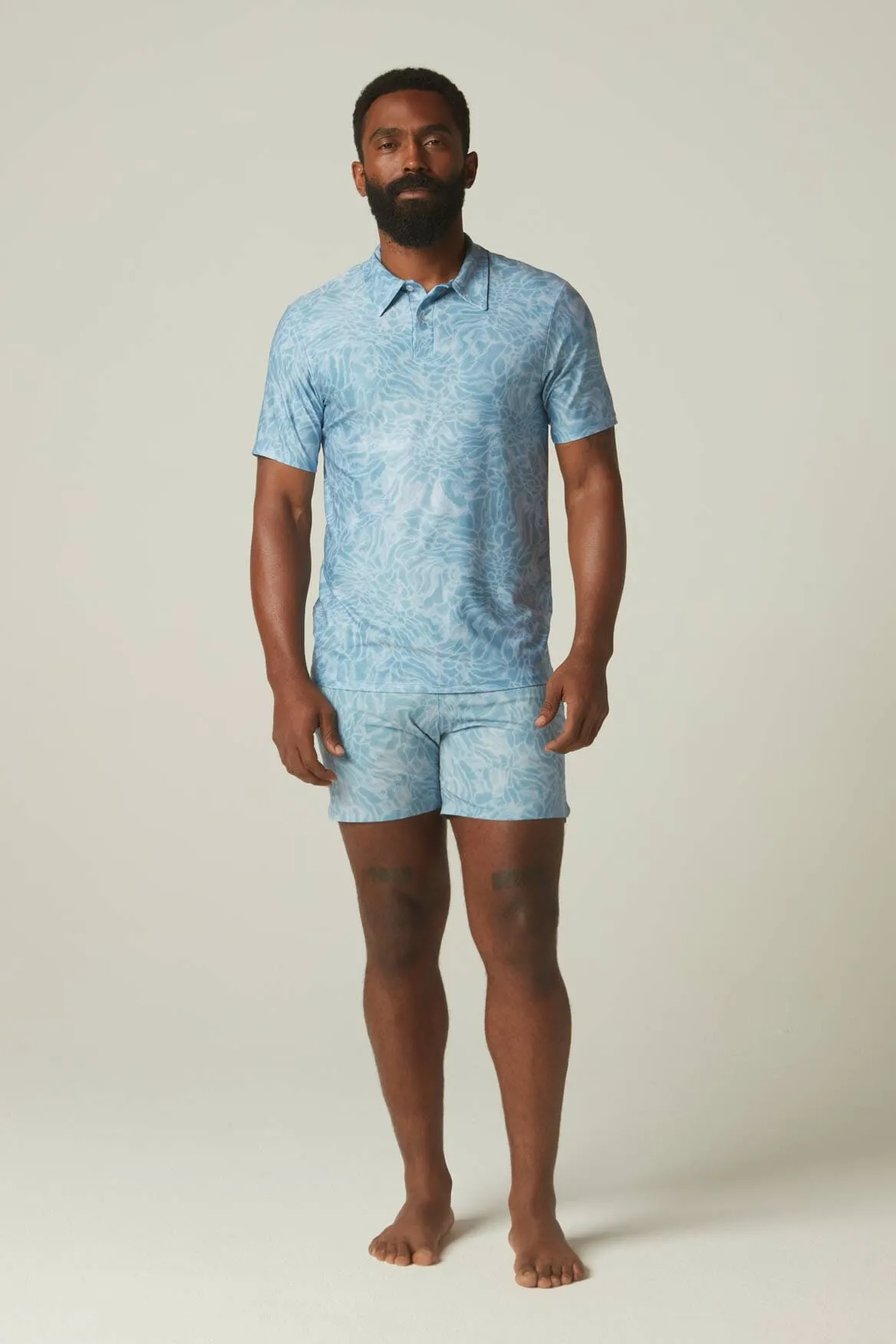 Jaxon Polo Poolside Blue Mist