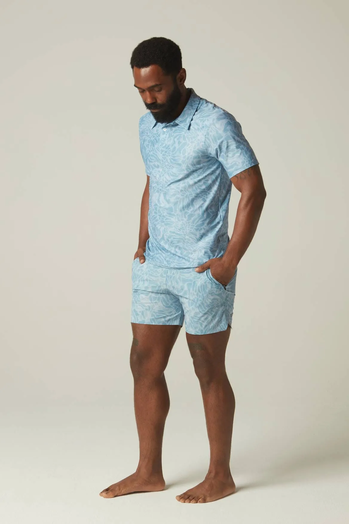 Jaxon Polo Poolside Blue Mist