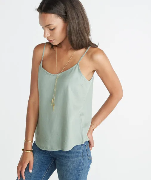 Laine Tank - Vintage Green