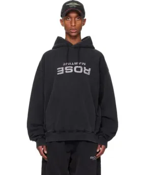 Martine Rose Black Classic Hoodie