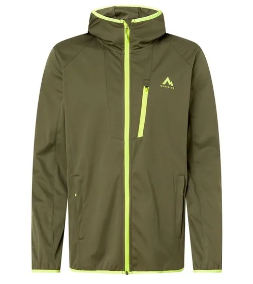 McKINLEY Ciamarello M men's jacket water-repellent softshell jacket with VENTMAX technology 421798 840 olive green