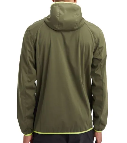 McKINLEY Ciamarello M men's jacket water-repellent softshell jacket with VENTMAX technology 421798 840 olive green