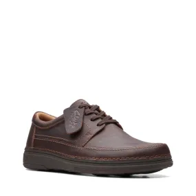 Men’s Clarks Nature 5 Lo – Dark Brown Leather