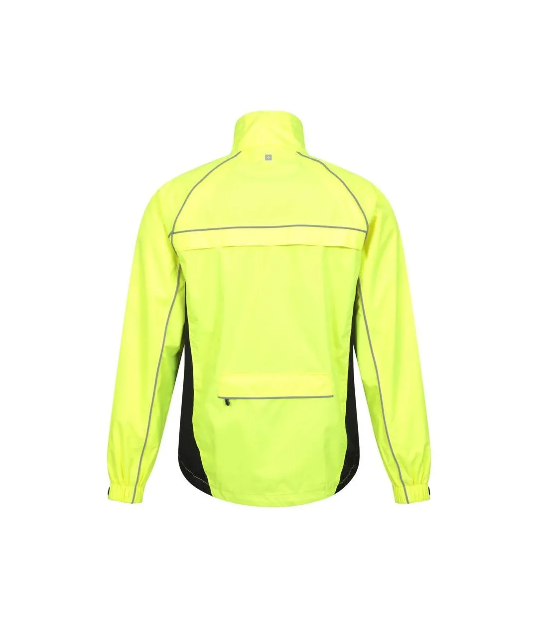 Mens adrenaline ii waterproof jacket yellow Mountain Warehouse