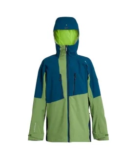 Mens raddick ii waterproof jacket piquant green/moroccan blue Regatta