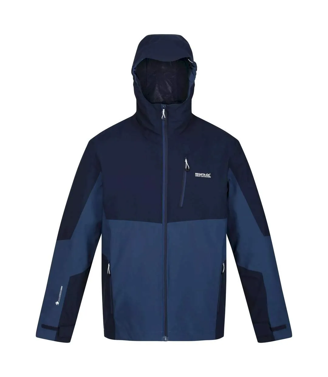 Mens wentwood vii 3 in 1 waterproof jacket admiral blue/skydiver blue Regatta