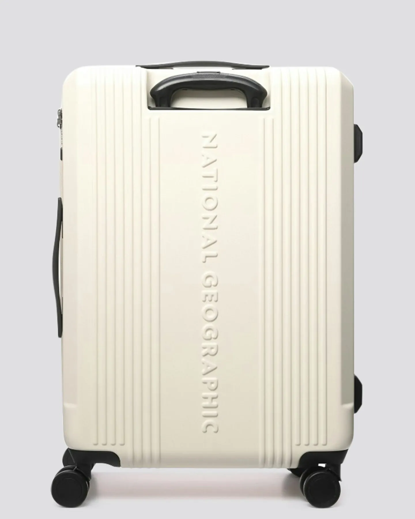 National Geographic 24 Inch Hard Shell Maple Medium Suitcase - Ivory | SurfStitch