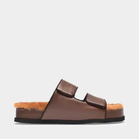 Neous  Dombai Sherling Sandals in Brown Leather