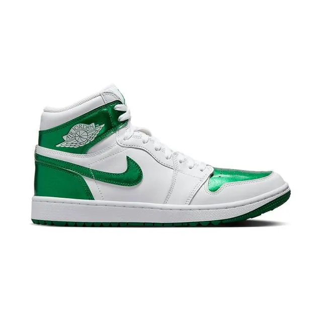 Nike air jordan 1 high golf (pine green/ white/ pine green) men us 8-13 dq0660-130