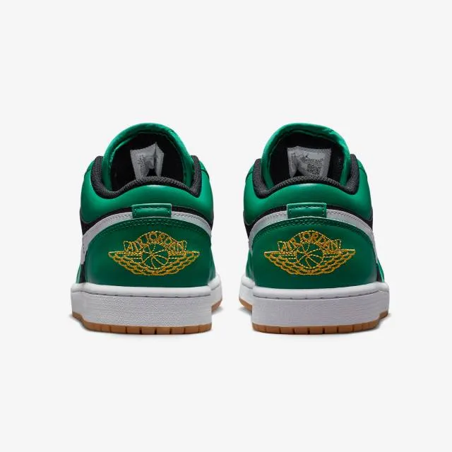 Nike air jordan 1 low se (christmas/ malachite green/ black/ taxi yellow/ fire red) men us 8-13 dq84