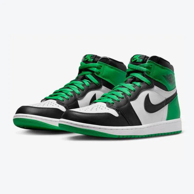 Nike air jordan 1 retro high og (lucky green/ black/ lucky g