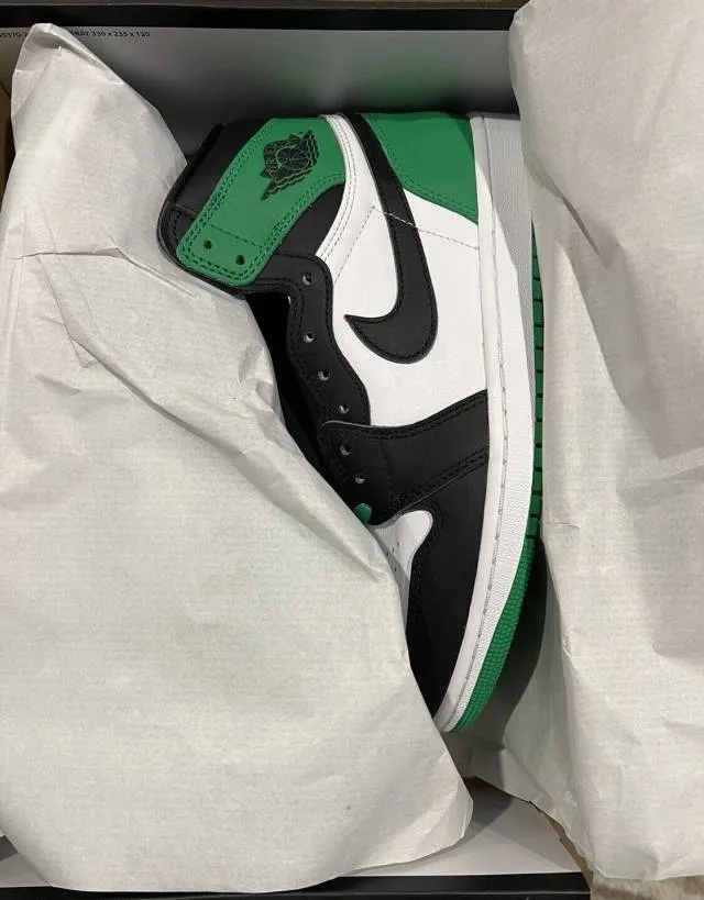 Nike air jordan 1 retro high og lucky green