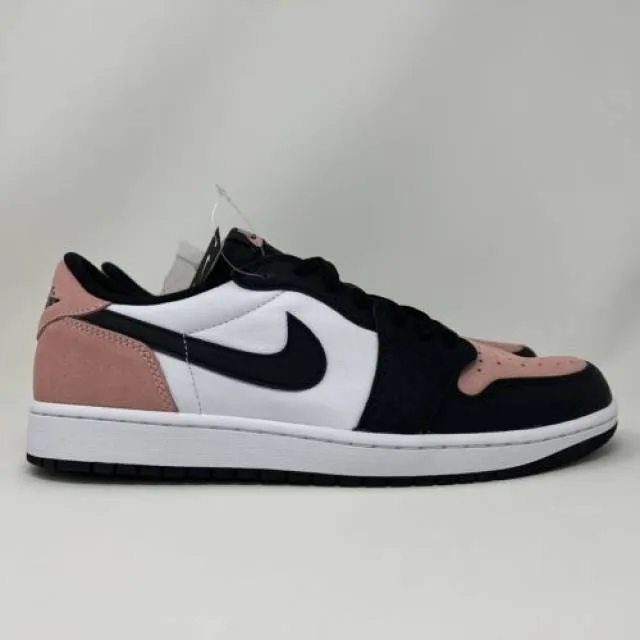 Nike air jordan retro i 1 low og bleached coral pink men's size 12 cz0790-061